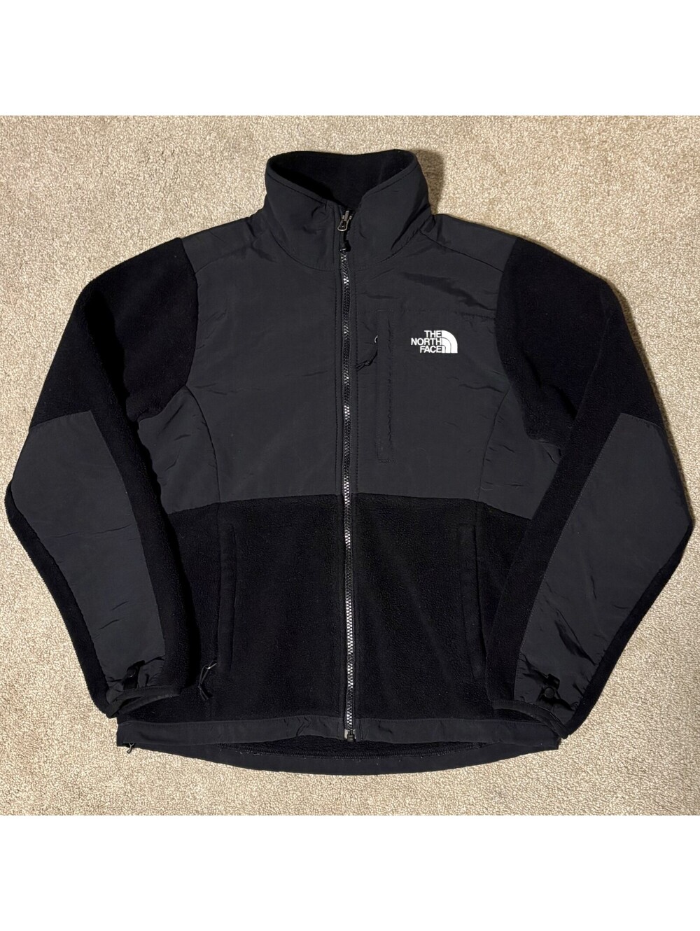 North Face Polartec Womens S Denali Fleece Jacket Full Zip Black Outdoor